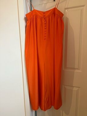 Apiece Apart Bright Orange Jumpsuit